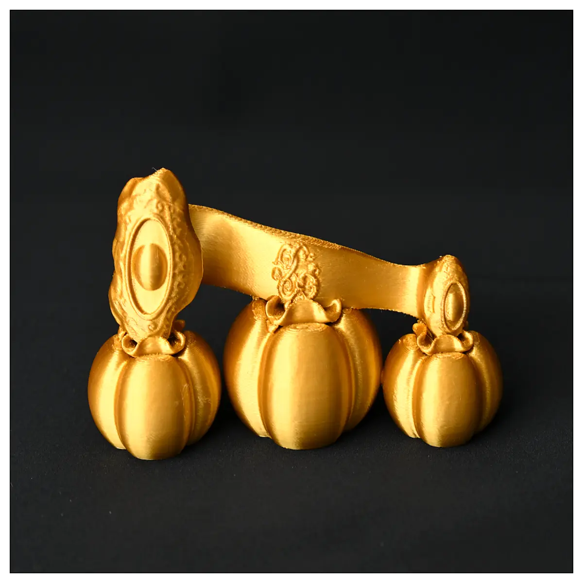 2025 year of the snake lucky persimmon pendant ruyi blessing charm gold plated zodiac jewelry for new year gift