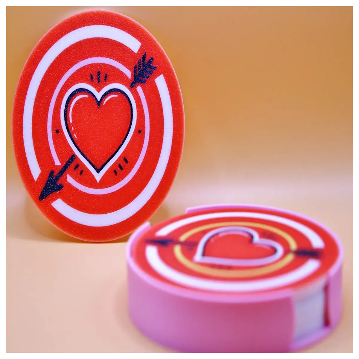 Coasters Set with Box Decorative Cup Mats for Table Kitchen Gift Idea 150mm