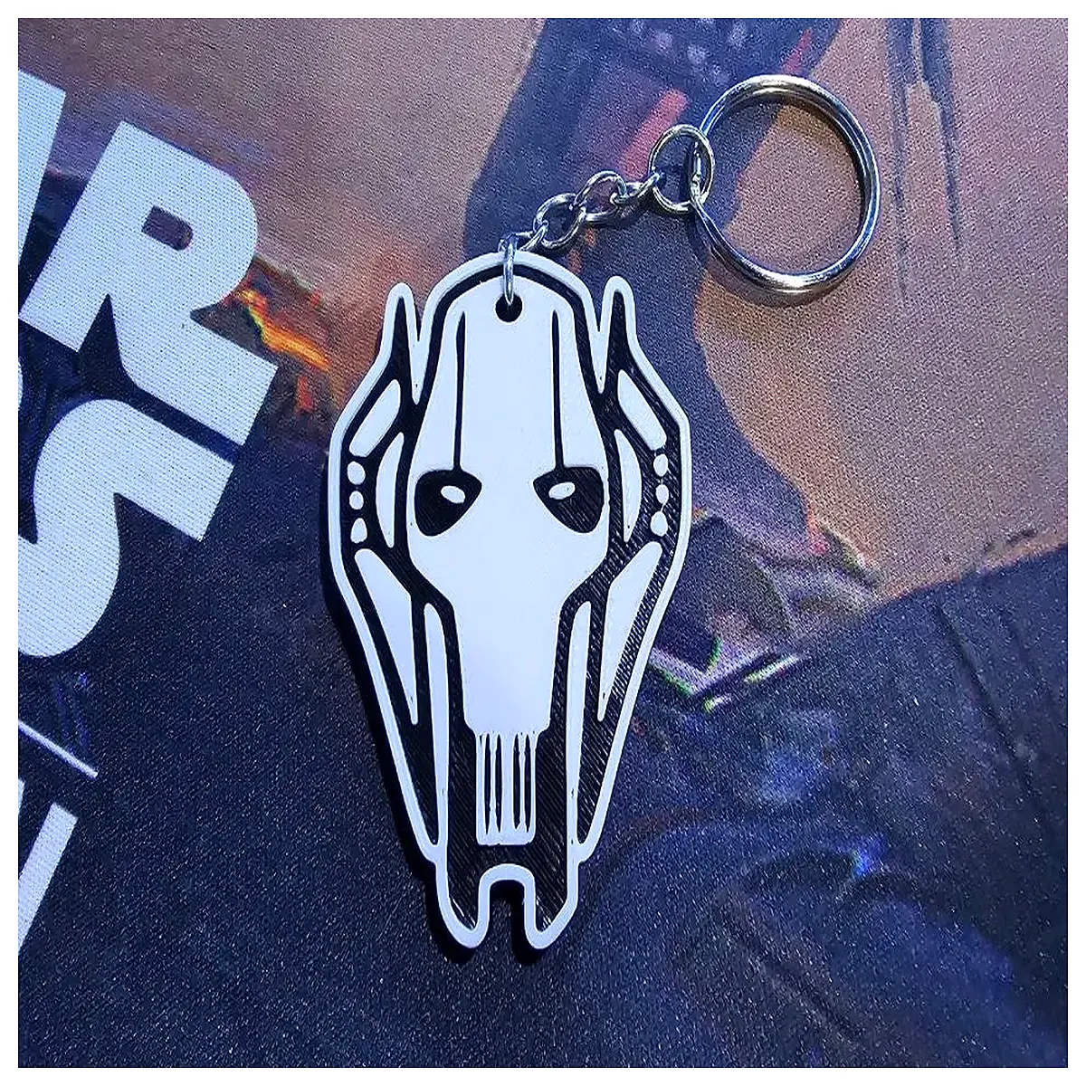 Grizzly Keychain Commemorative Gift Military Officer Present Hero Collectible Keychains Hanging Charms Soldier Memorial