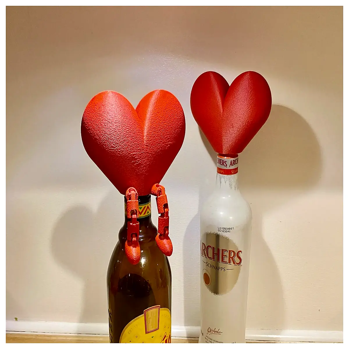 valentine s day wine stopper with legs romantic couples bottle cork decoration