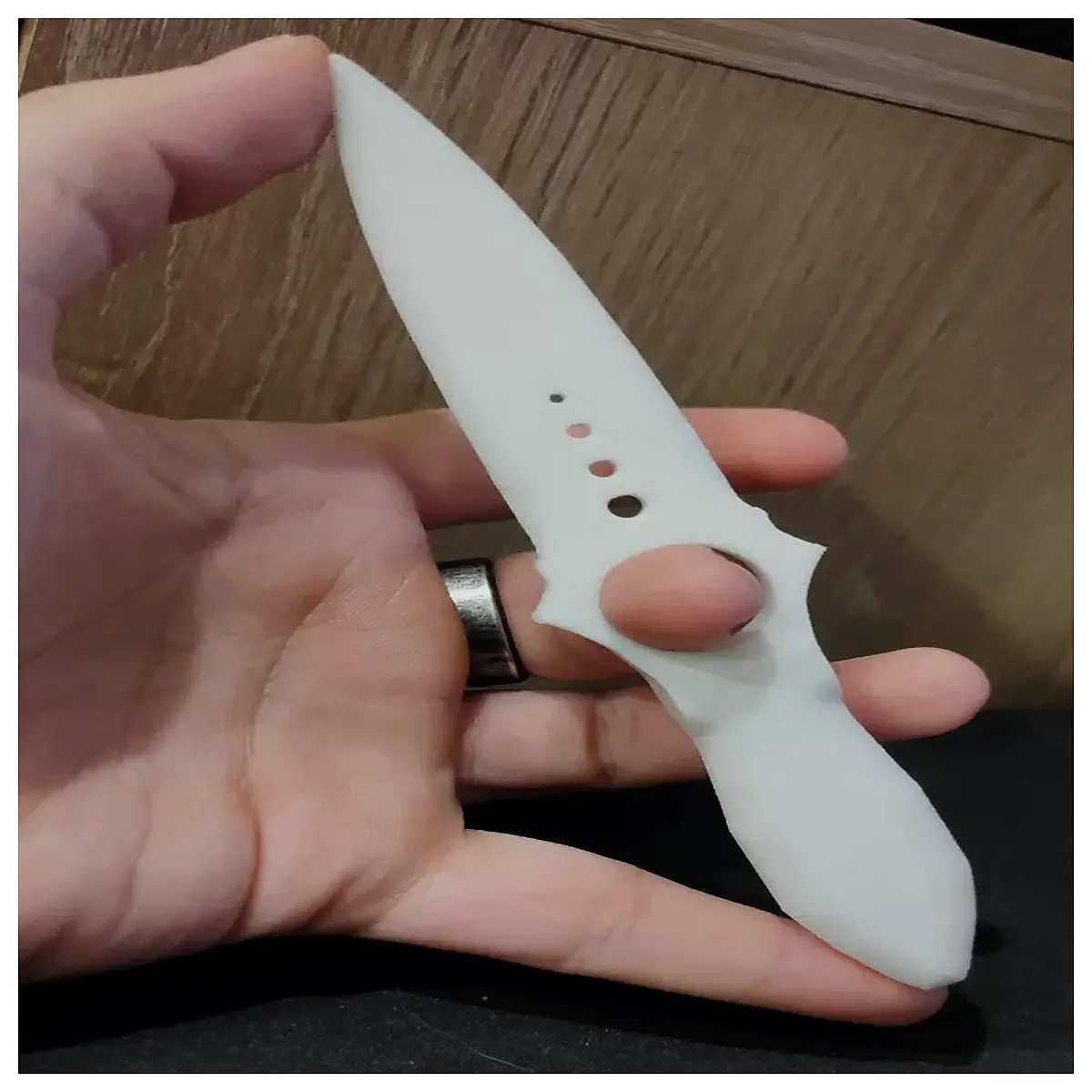 tactical skull survival gear edc pocket blade with bone handle rugged outdoor camping tool for men