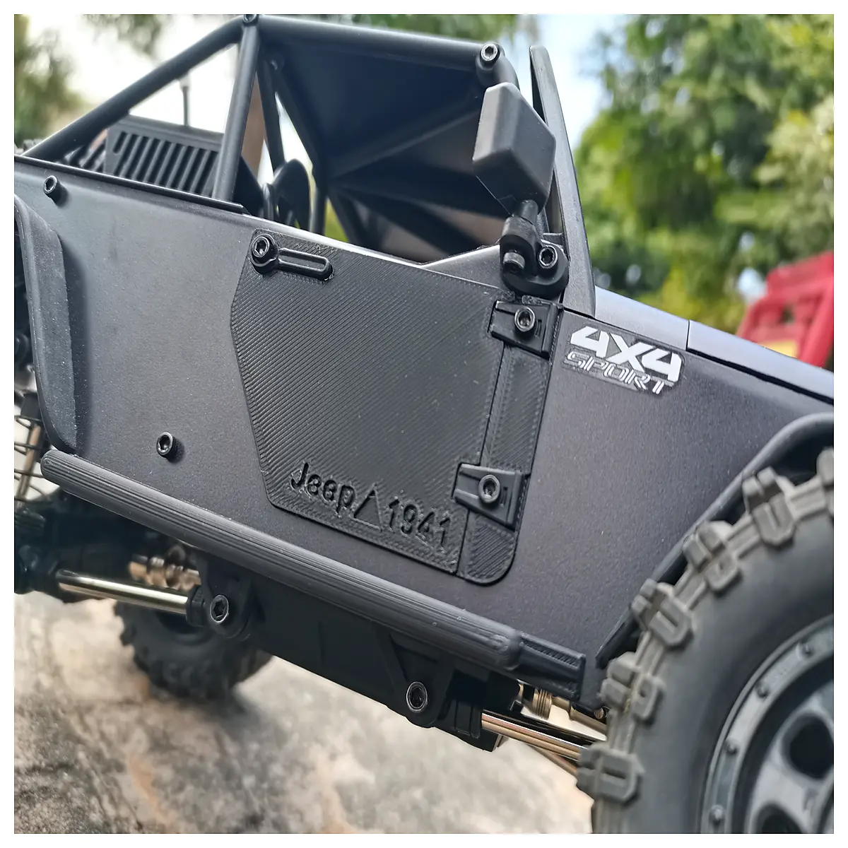 Meijiaxin H12Y Door Frame Trim Car Accessories Contour Decoration Panel Vehicle Modification Exterior Styling