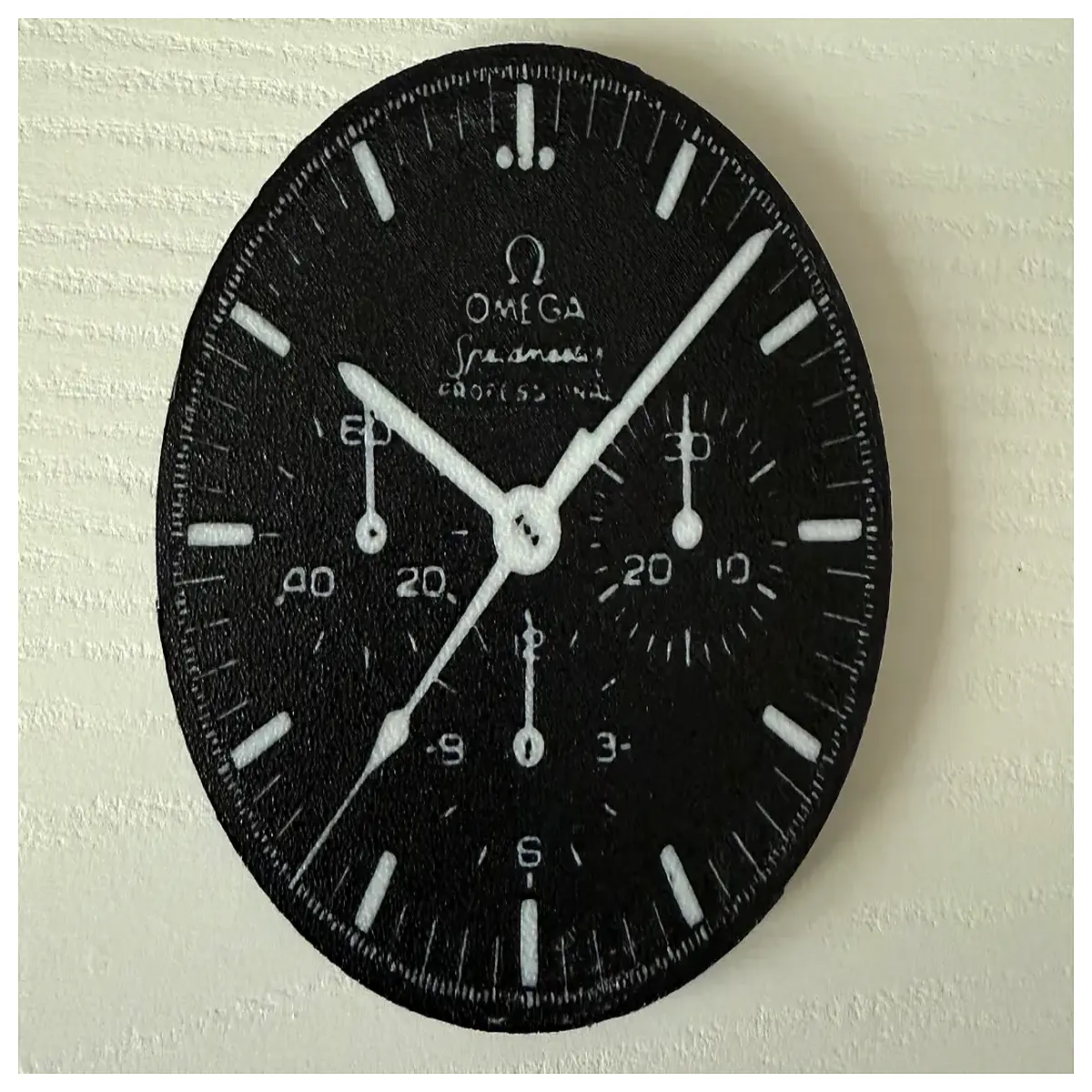 moonwatch coaster watch collector horology lover desk accessory