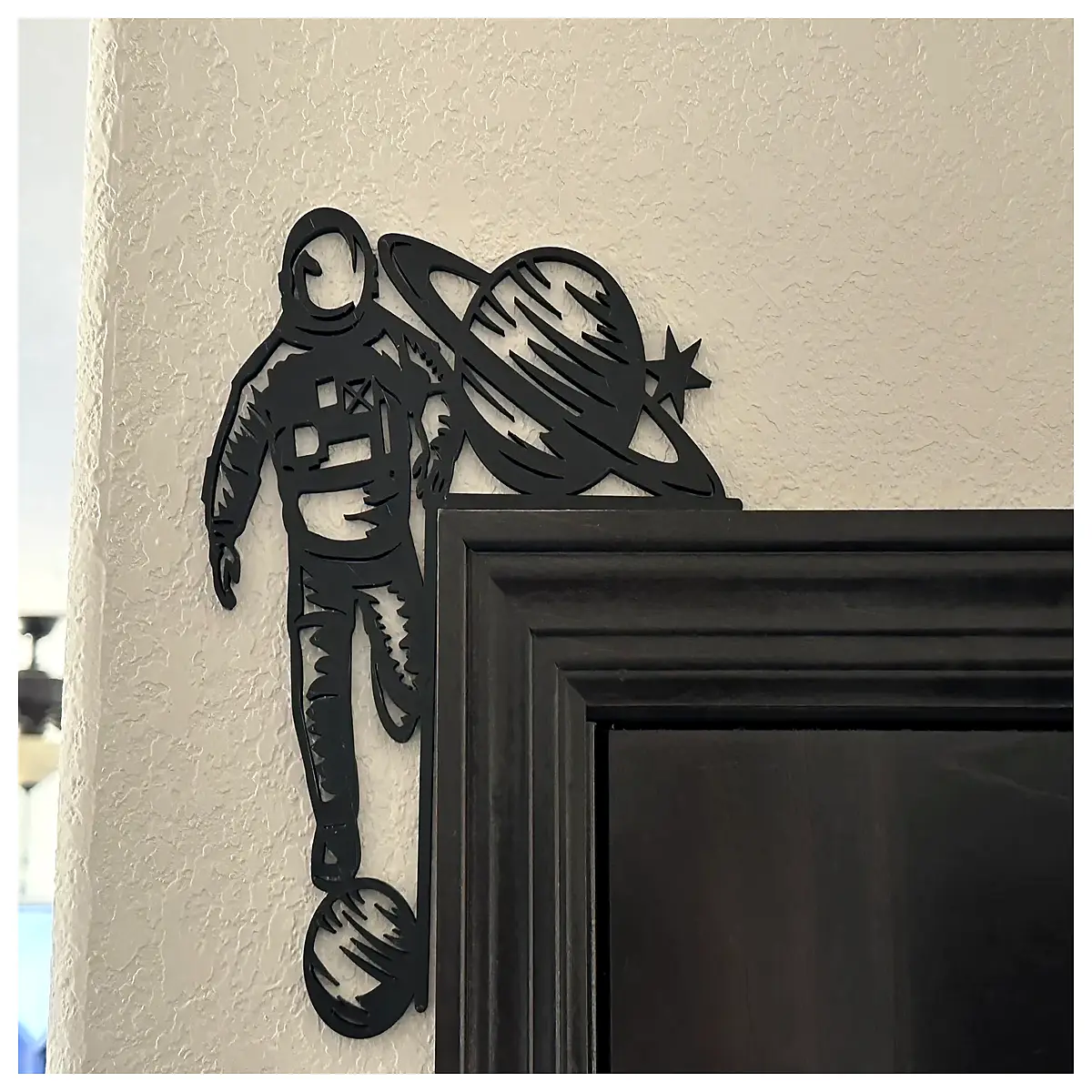 astronaut door stopper wall protector bumper corner guard for baby safety kids room decor