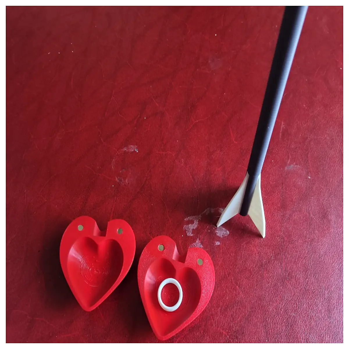 valentines day arrow ring holder romantic jewelry organizer her