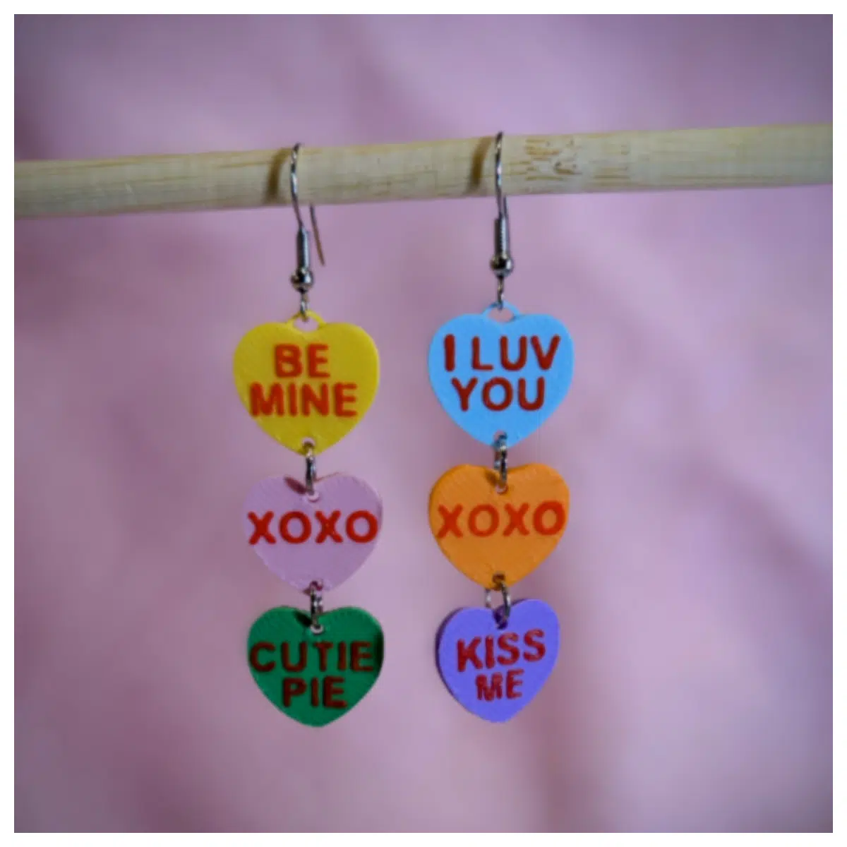 Valentine s Candy Earrings Women s Sweet Earring Festive Gift Girl s Romantic Accessories Candy Earrings