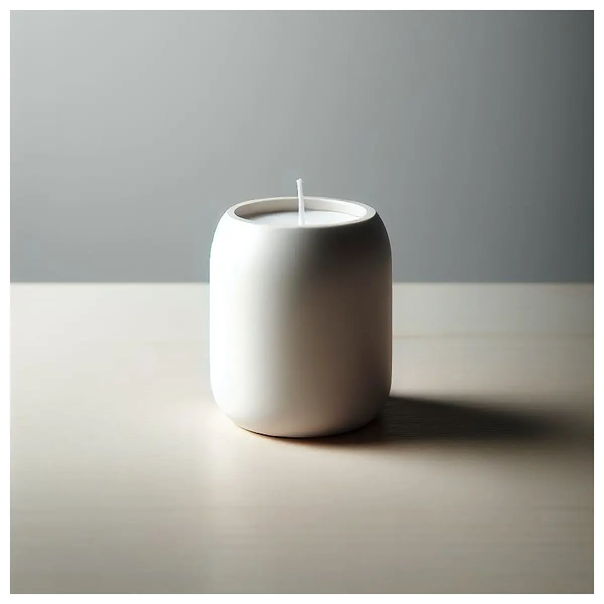 small minimalist candle holder for home decor simple table centerpiece modern geometric pillar candle