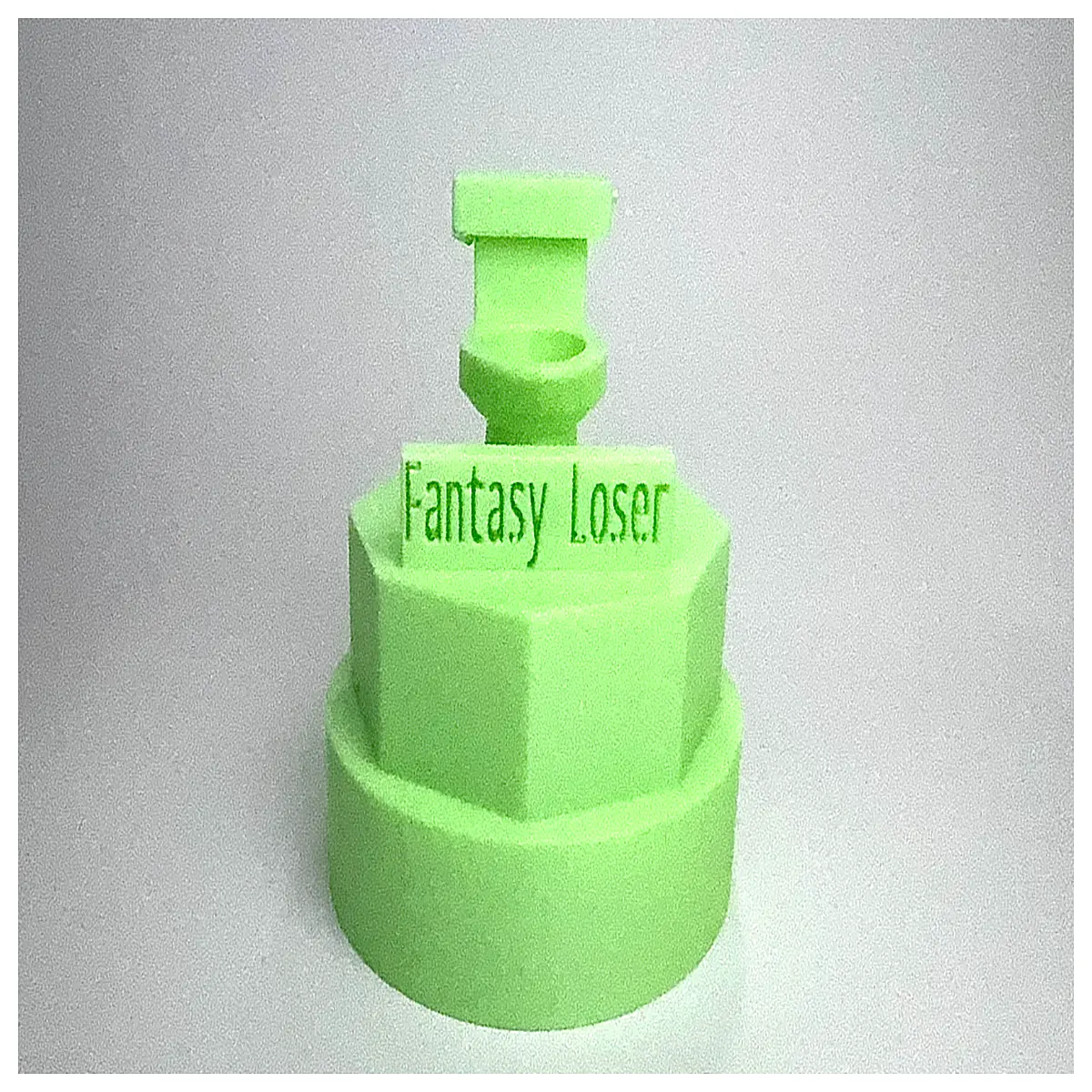 Fantasy League Loss Trophy Competition Failure Memorial Roleplay Prop Award Certificate Game Gift