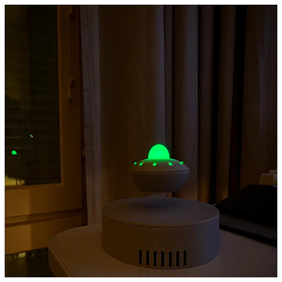 magnetic levitation ufo desk toy floating globe anti stress men office decor science experiment novelty