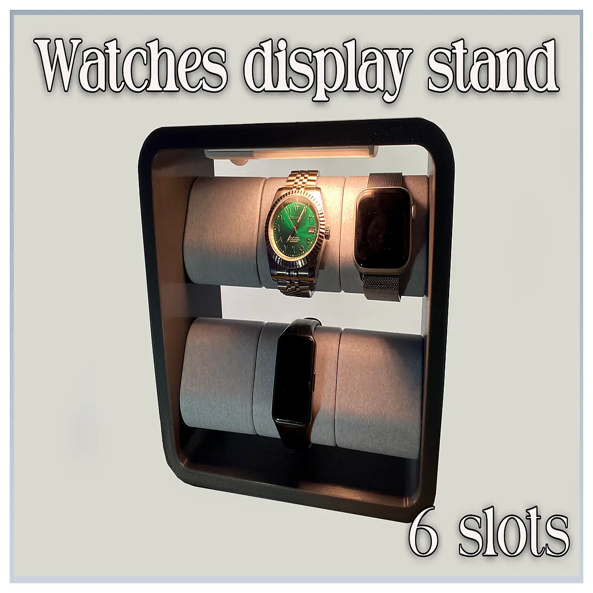 Watch Display Stand Desktop Watch Holder Clock Display Stand Timepiece Showcase Collection Display Arrange Watches Interior Decoration