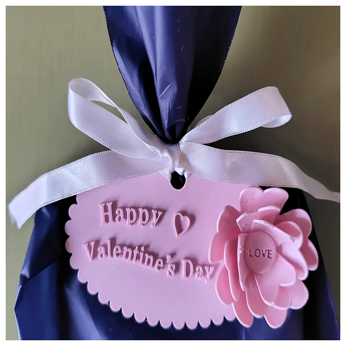 Valentine s Day 3D Card Shaped Rose Petals Greeting Card Romantic Gift Festival Card