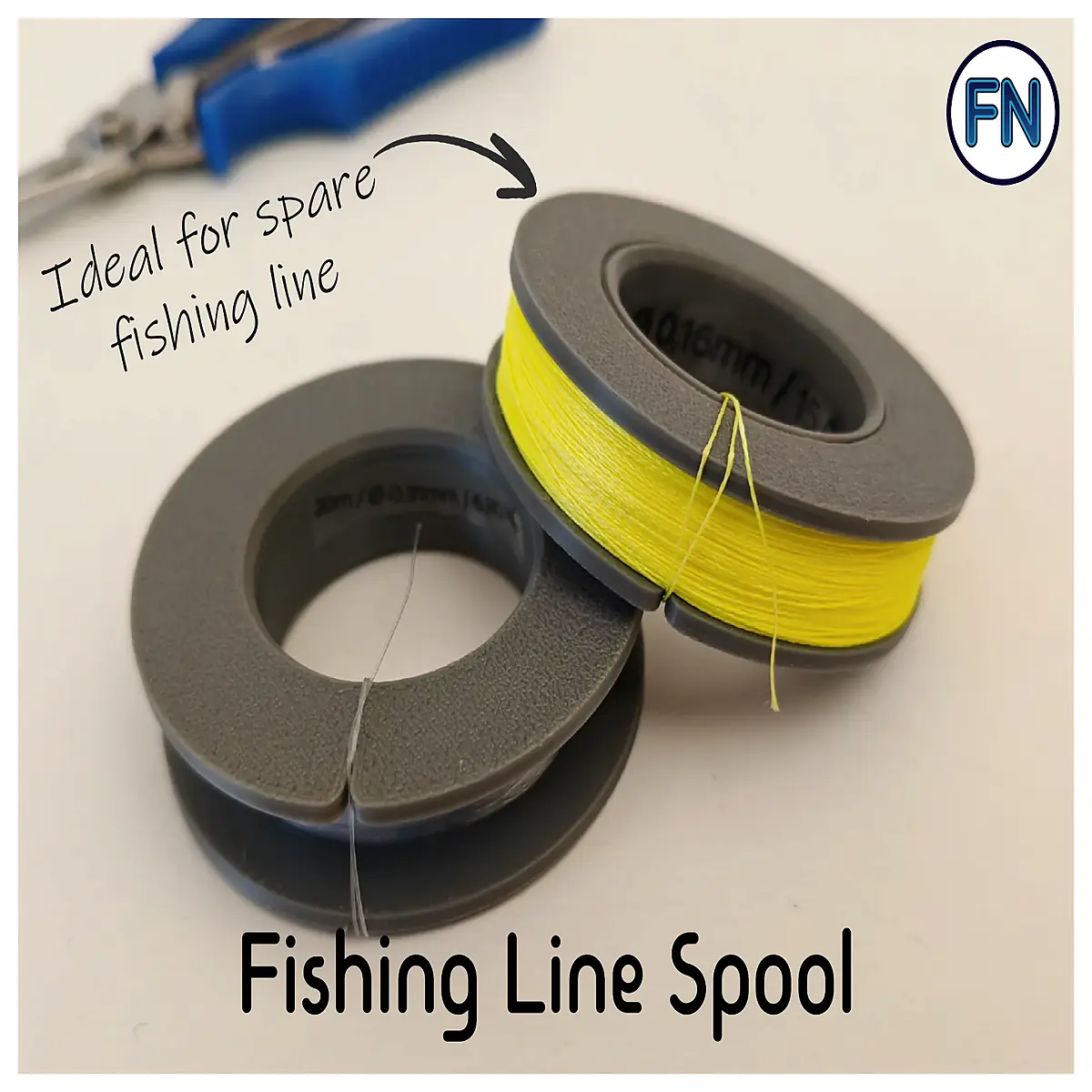 Spare Fishing Line Spool Line Reel Set Fishing Accessories Line Storage Replacement Line Spool Fishing Tackle