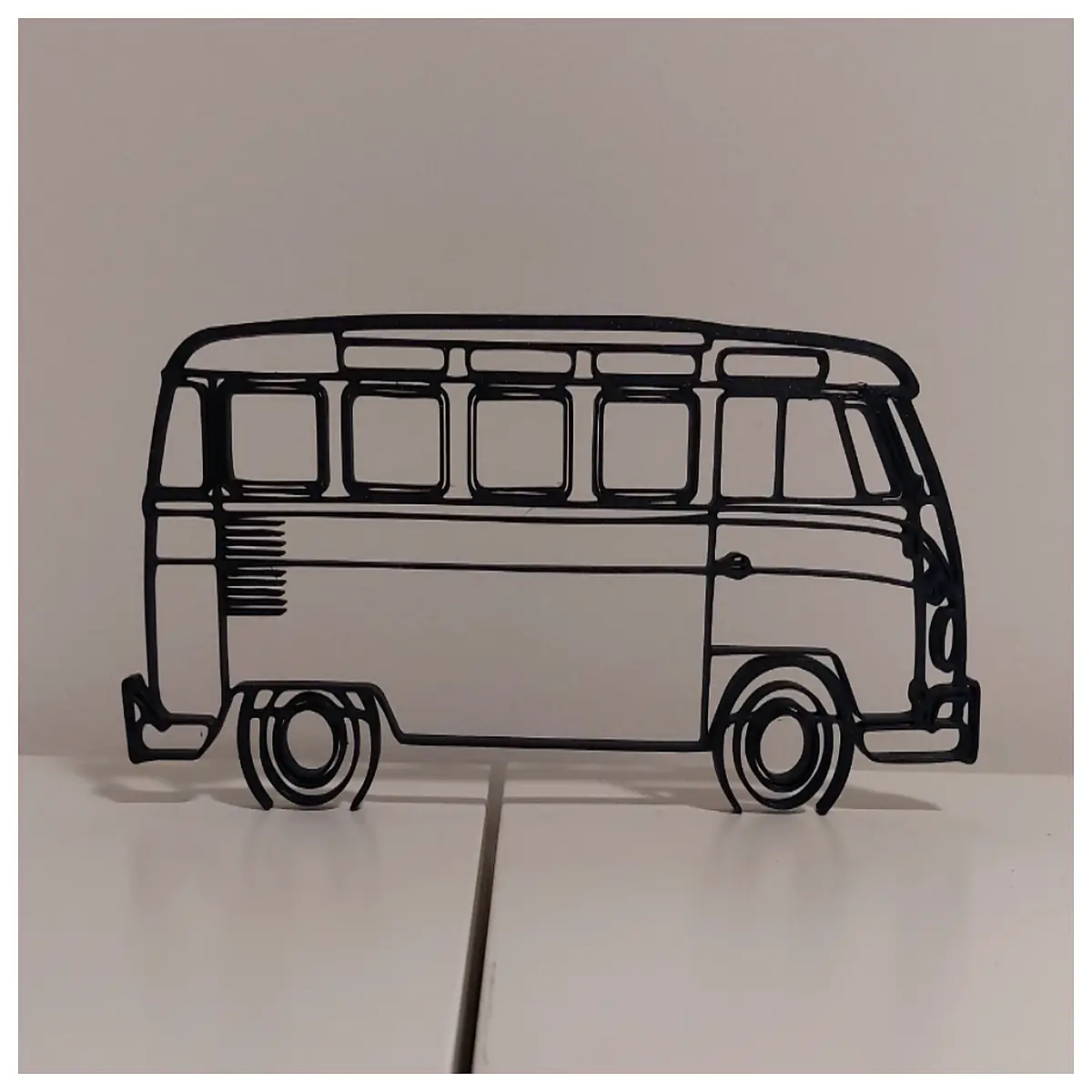 Van Silhouette Wall Decor Stickers Car Decoration Stickers Wall Art Auto Decal Decorative Poster