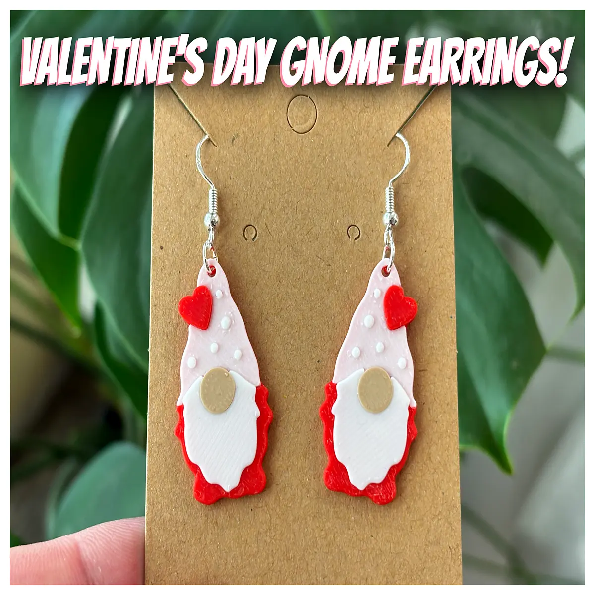 Valentine s Day Little Earrings Women s Romantic Earring Festive Gift Party Accessories Simulated Crystal Elegant Refined