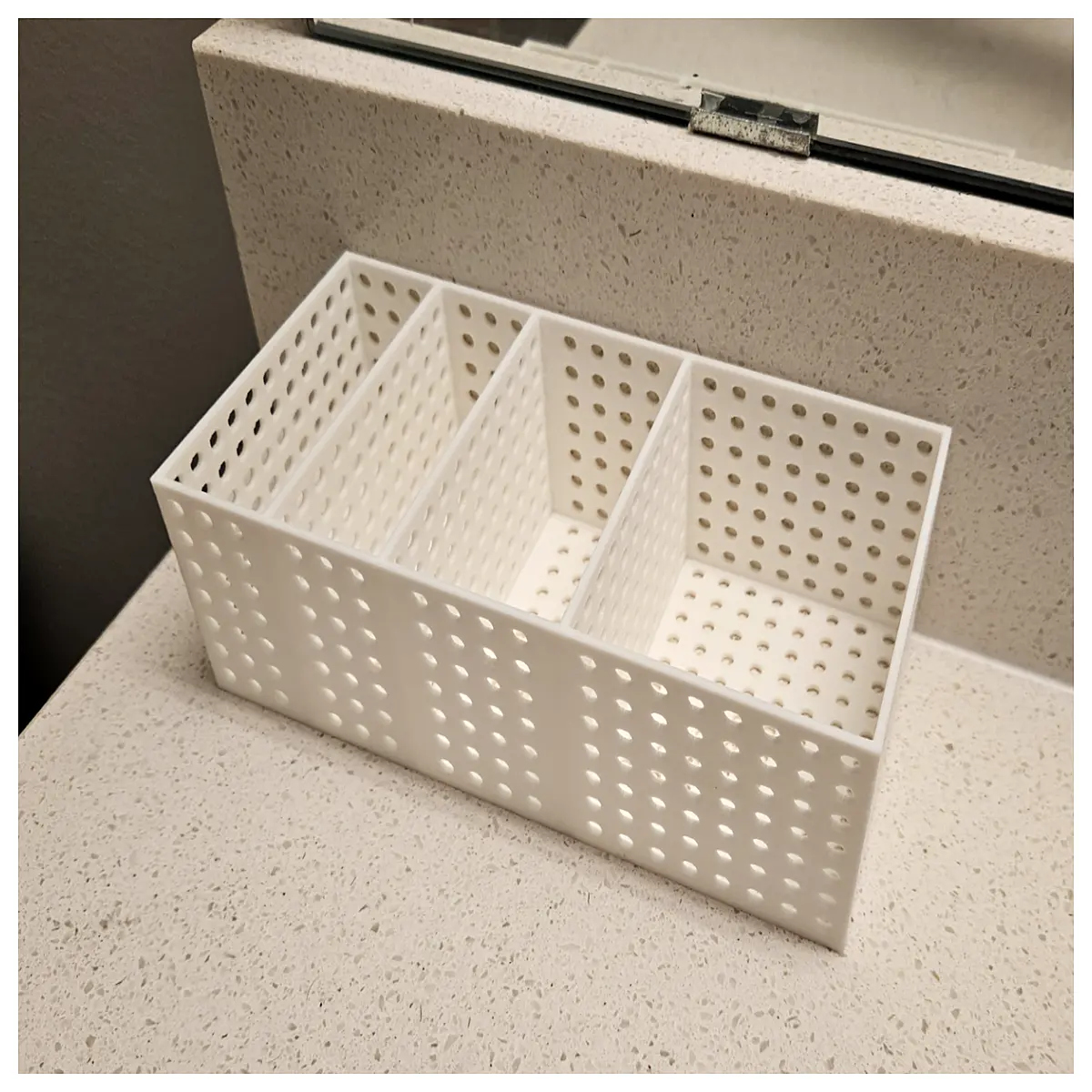 scent organizer box for perfume bottles candles vanity storage tray fragrance aesthetic home decor