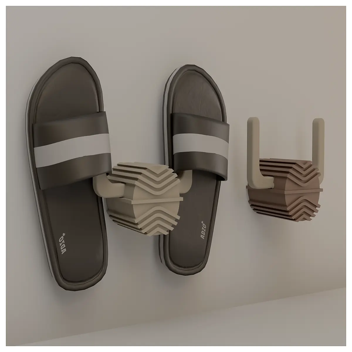 Round Shoe Rack Wall Mounted Shelf Bathroom Kitchen Multi Purpose Storage Organizer Home Space Decor