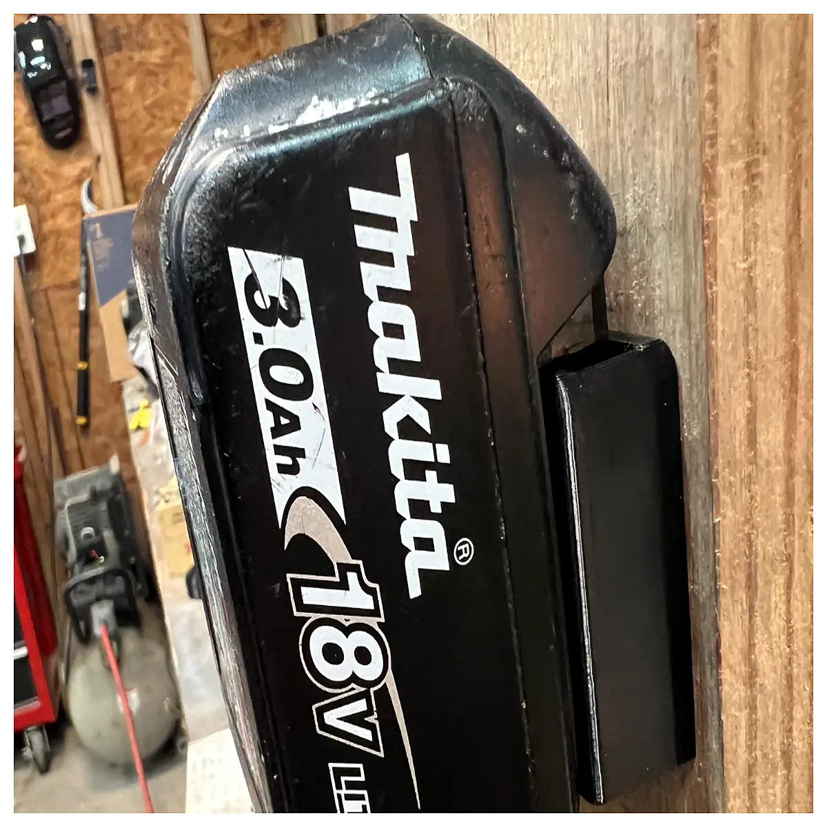 Mitox 18V Battery Holder Quick Mount Battery Fixator Bracket Accessory 18V Battery Holder Compatible with Mitox