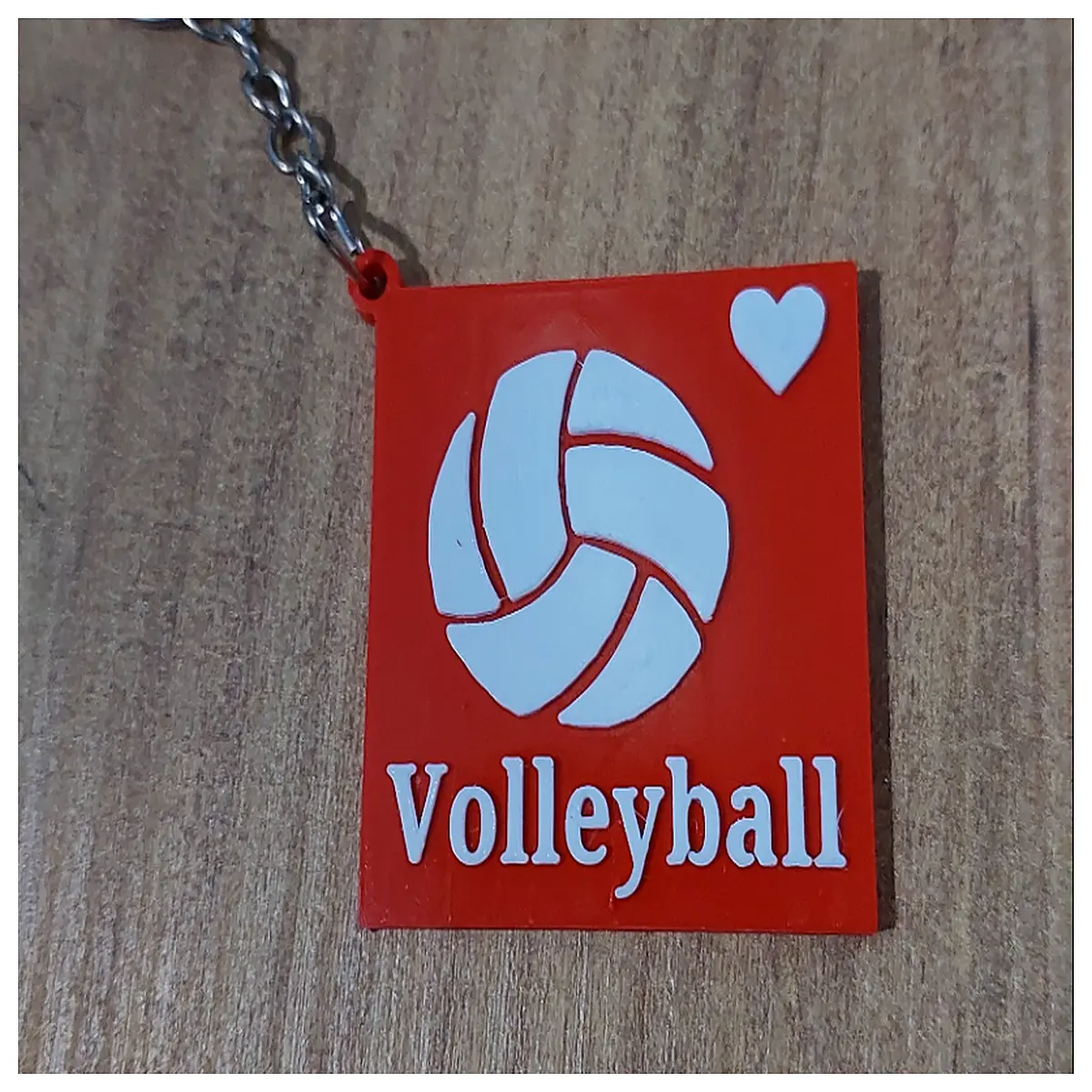 Volleyball Keychain Sports Ball Accessory for Fans Keyring Charm Game Memorabilia Volleyball Players