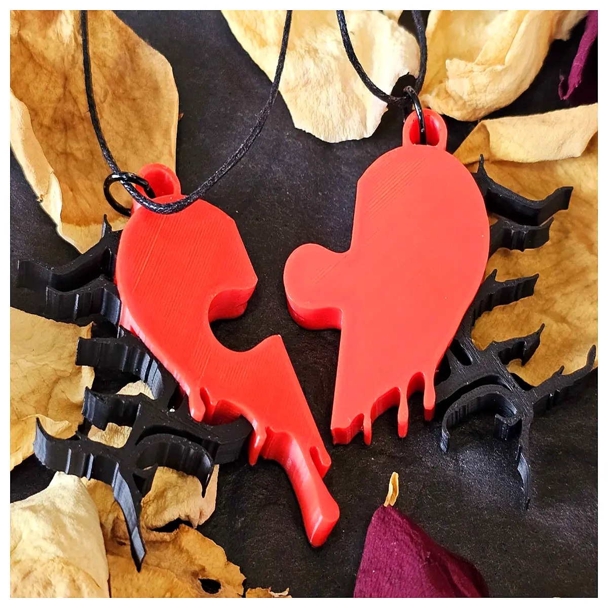 long distance relationship necklace for couples split pendant matching jewelry him her valentines day