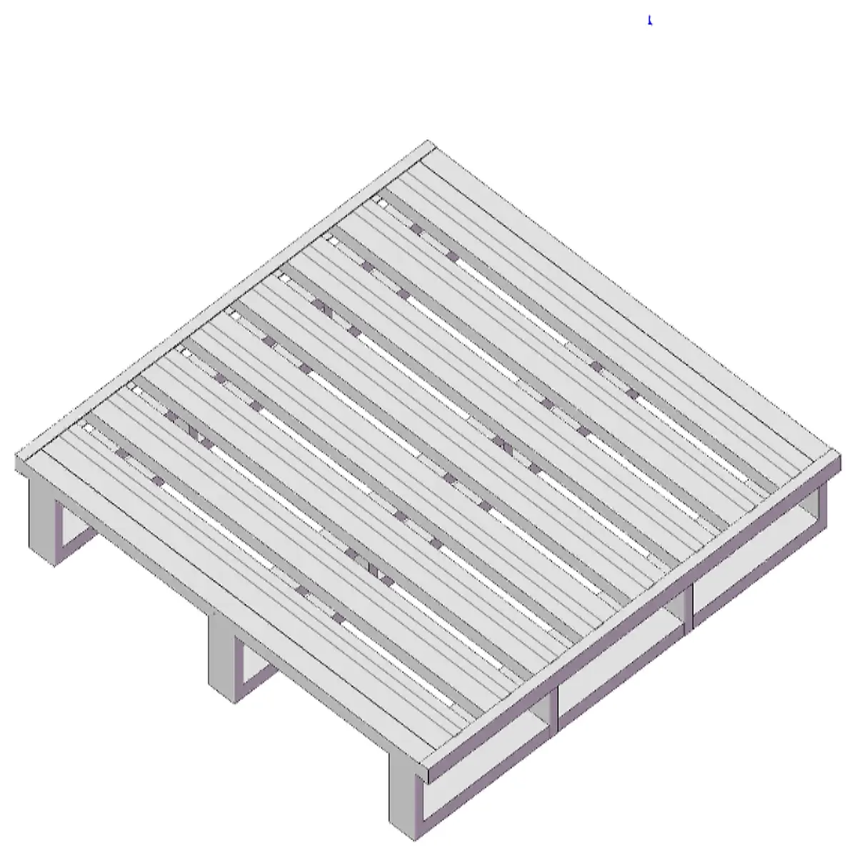 Pallet Model Logistics Model Shelf Display Warehouse Simulation Shipping Accessories Realistic Model Training Model