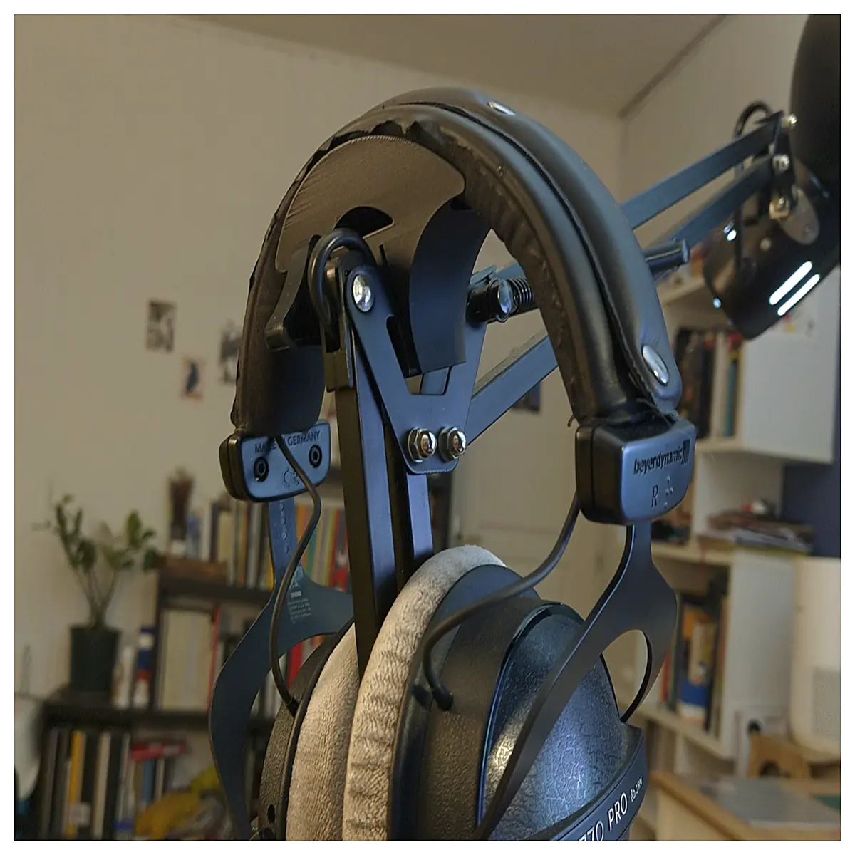 architect desk headphone organizer for workspace