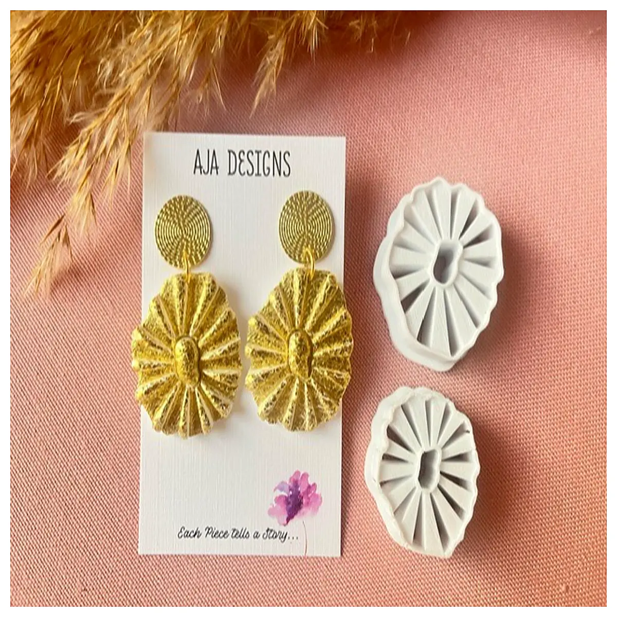 Polymer Clay Earring Molds DIY Earring Accessories Crafting Molds Earring Shape Creative Earring Making Supplies