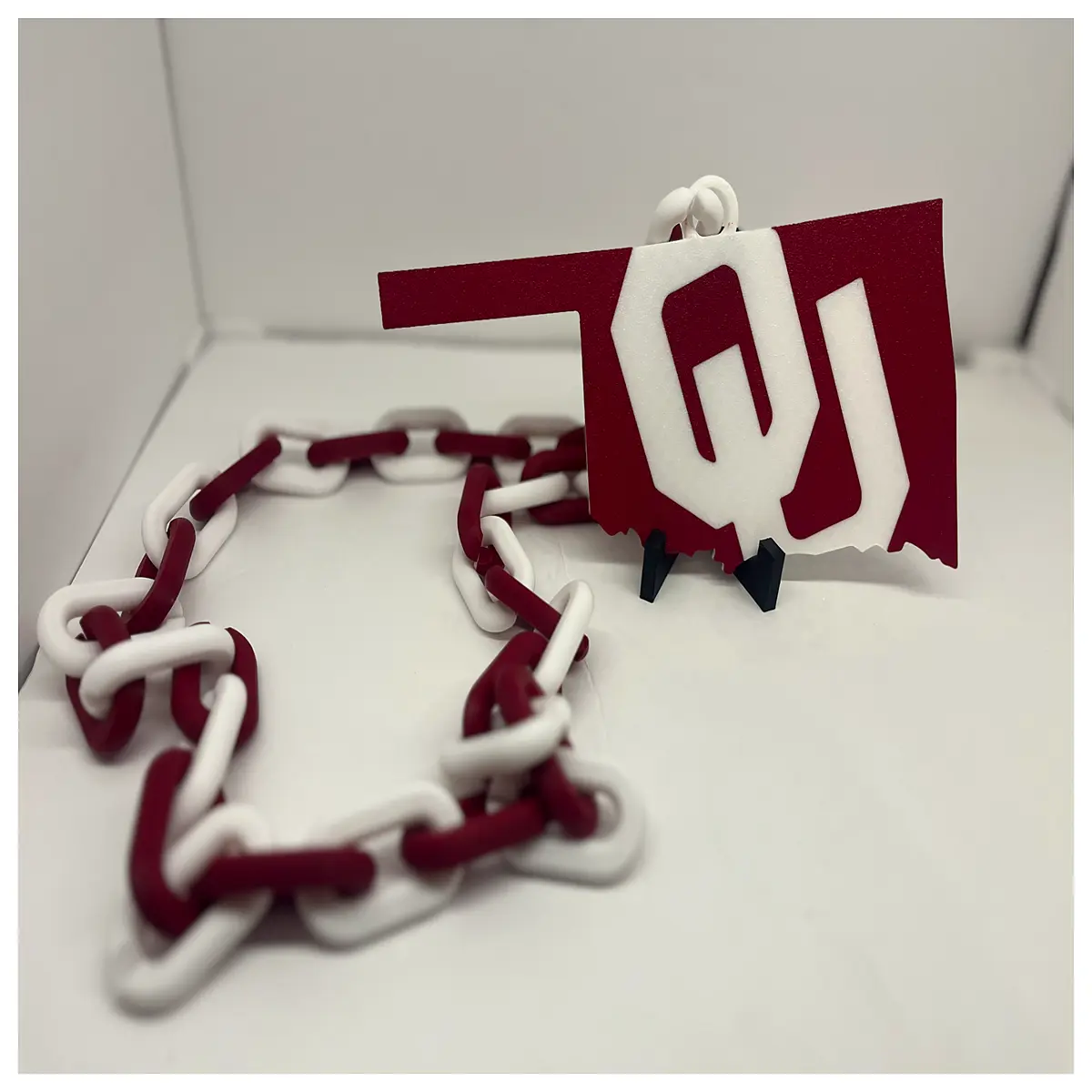 Oklahoma State University Sonas Necklace Souvenir Student Gift Anniversary Present Campus Decor