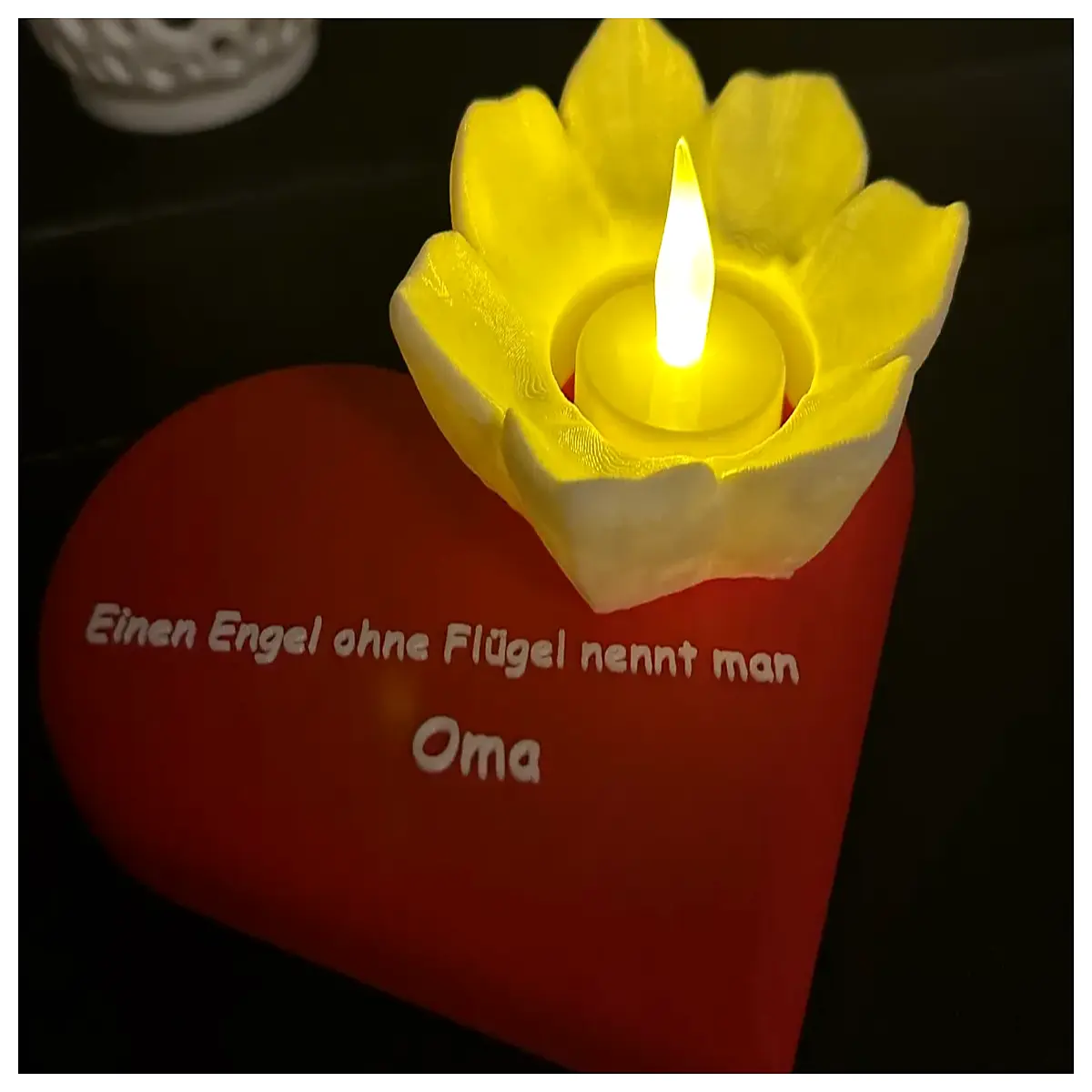shaped candle grandma birthday anniversary