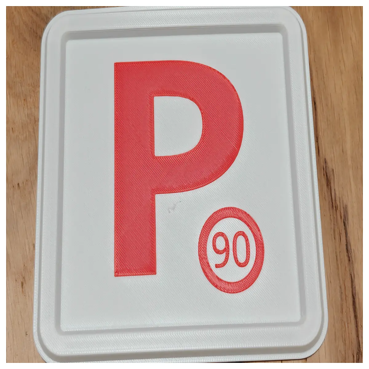 Red P Plate NSW Australia Vehicle Registration Car Certification Driver License Application Auto Parts