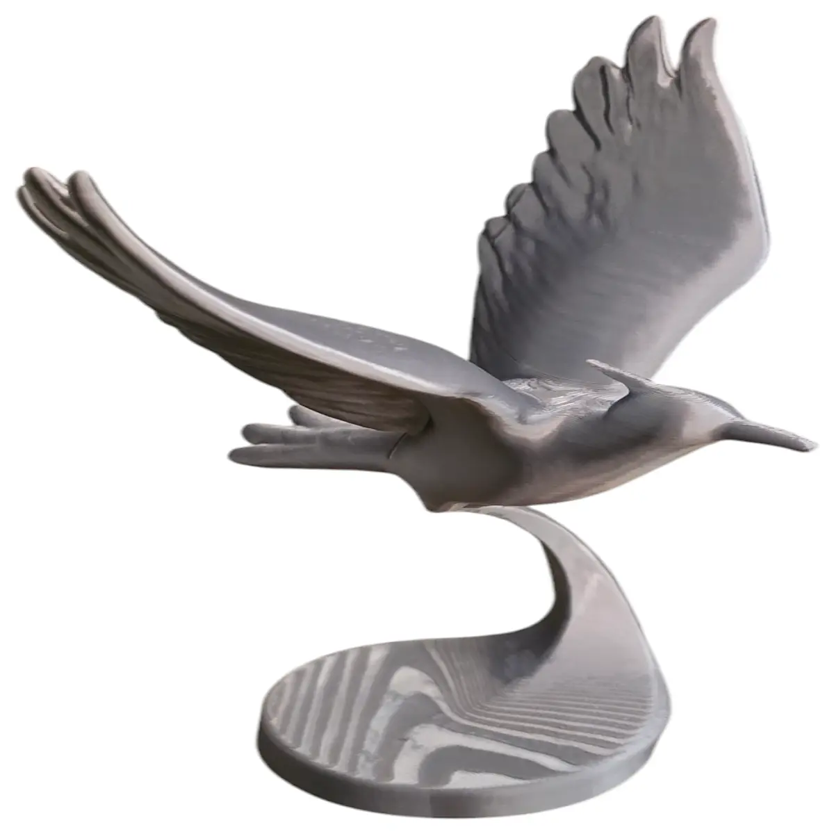modern minimalist bird wall decor metal art sculpture home office living room hanging ornament gift