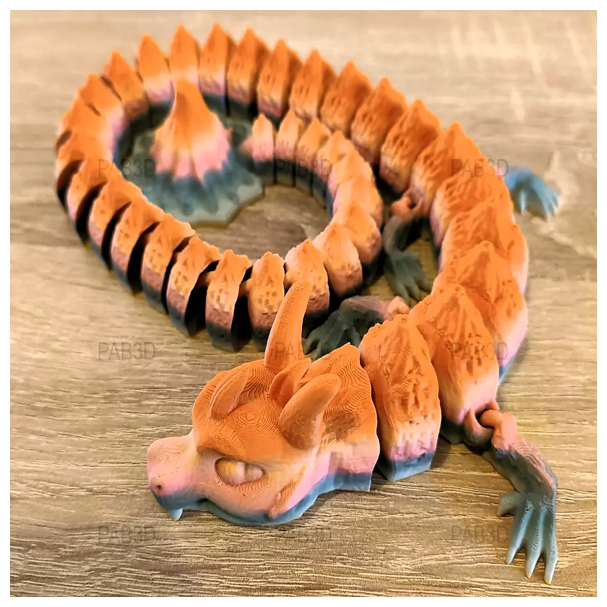 Articulated Young Dragon Volcano Model Toy Simulation Dragon Collectible Figure Role Play Kids Learning