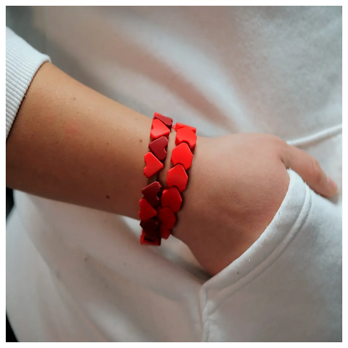 charm bangle bracelet for women love symbol cuff jewelry romantic link chain bracelet sentimental her