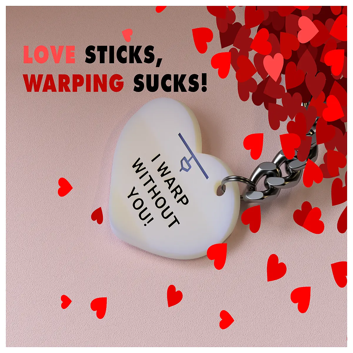 cute deformed keychain funny love quote no you broken charm bag pendant