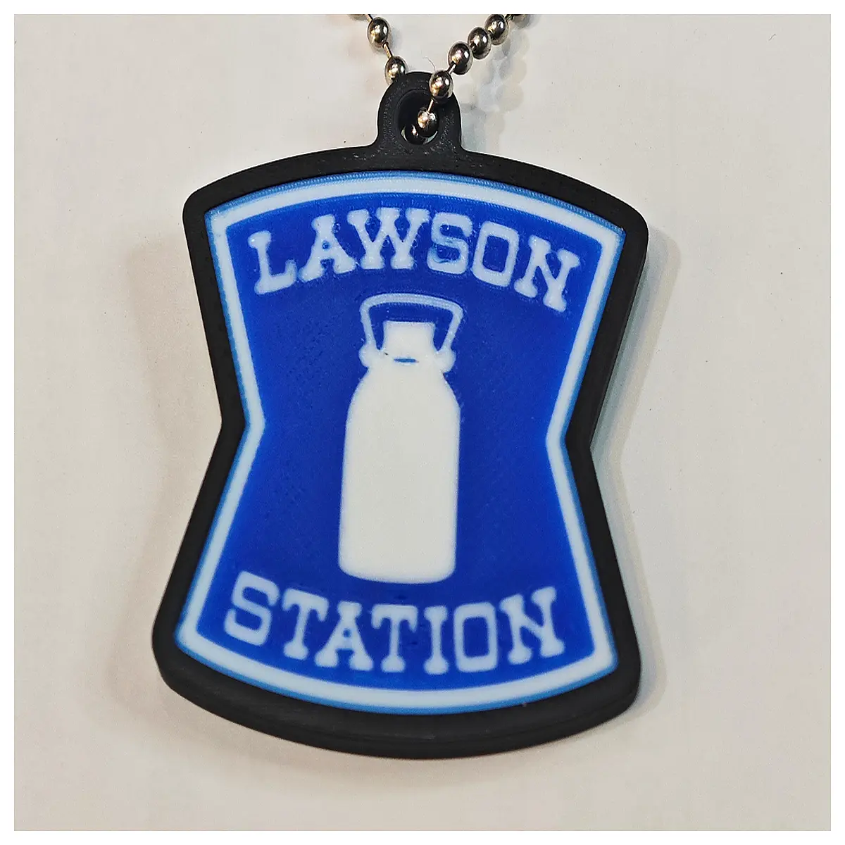 Keychains Rosen Japanese Convenience Store Keyring Lock Accessory Decoration Memorial Gift Key Chain Charms