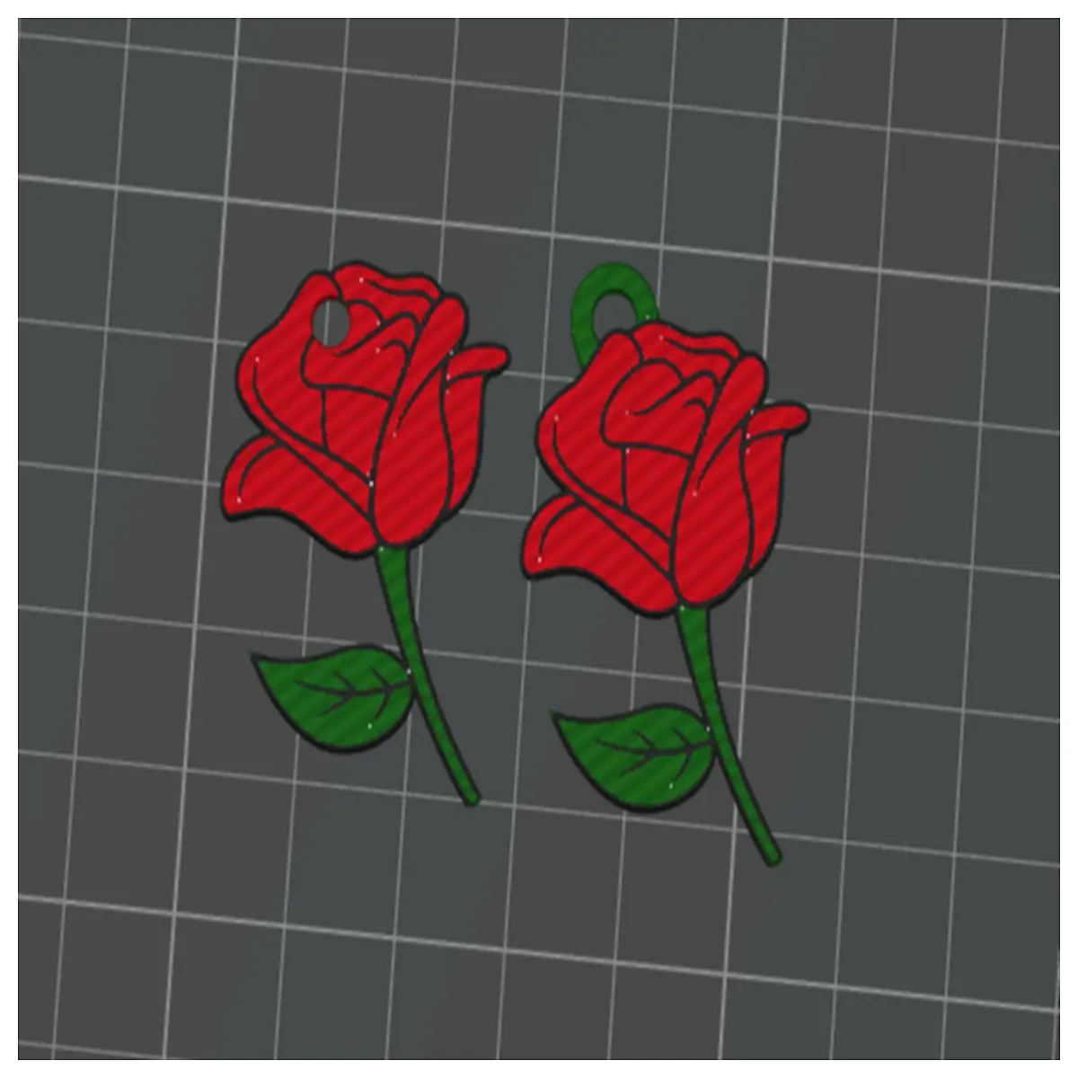 Valentine s Day Gift Rose Keychain Romantic Decoration Anniversary Present for Girlfriend Boyfriend Keychain Accessory