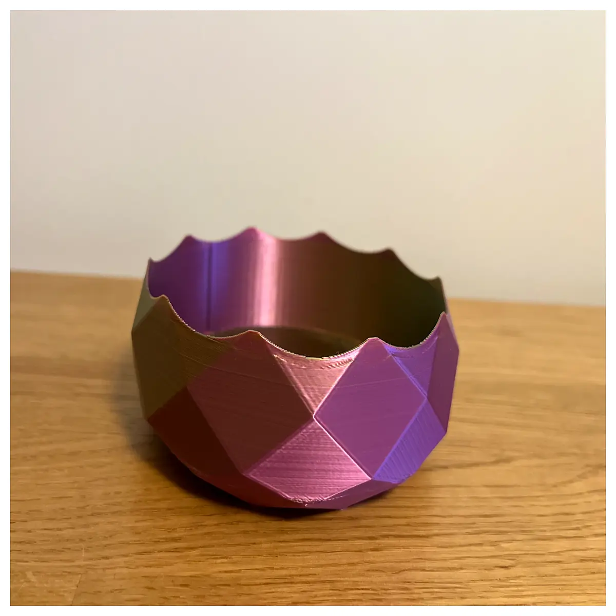 modern low poly geometric ceramic bowl home decor centerpiece minimalist table accent