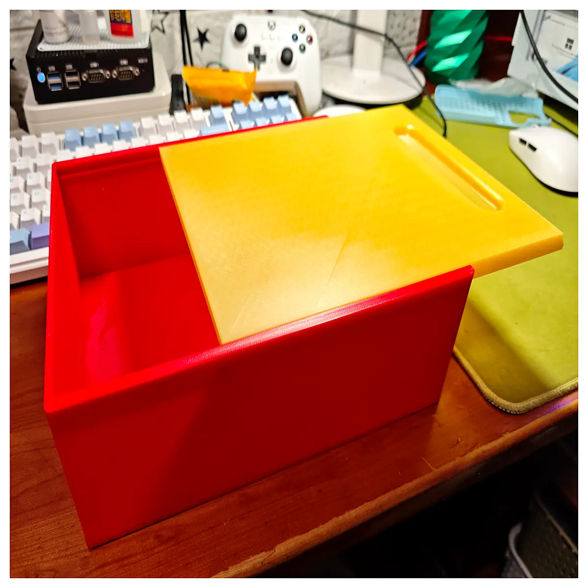 Simple Sliding Storage Box Large Capacity Organizer Box No Support Container Home Storage Kitchen Shelving