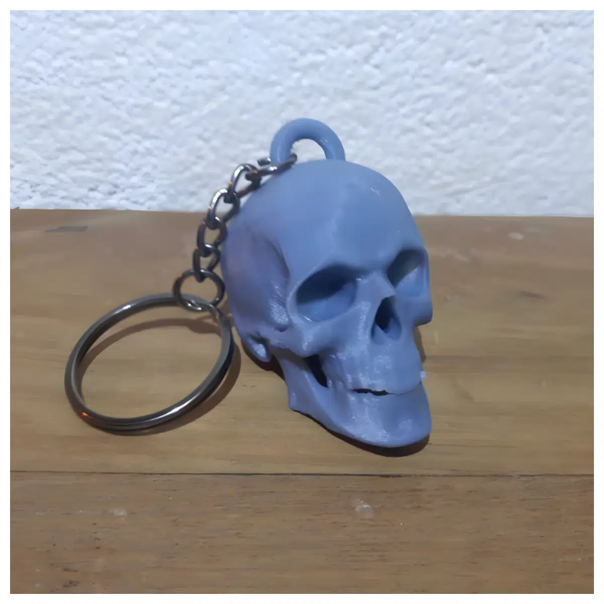 gothic skull keychain for men biker motorcycle accessories punk rock metal pendant edgy car key ring gift
