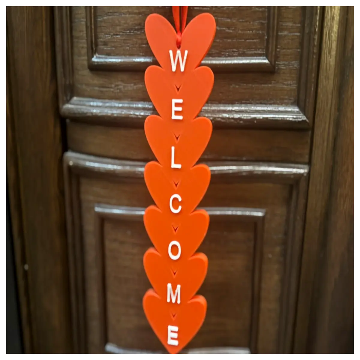 Hanging Welcome Sign Indoor Outdoor Decoration Romantic Greeting Anniversary Gift Wedding Decor