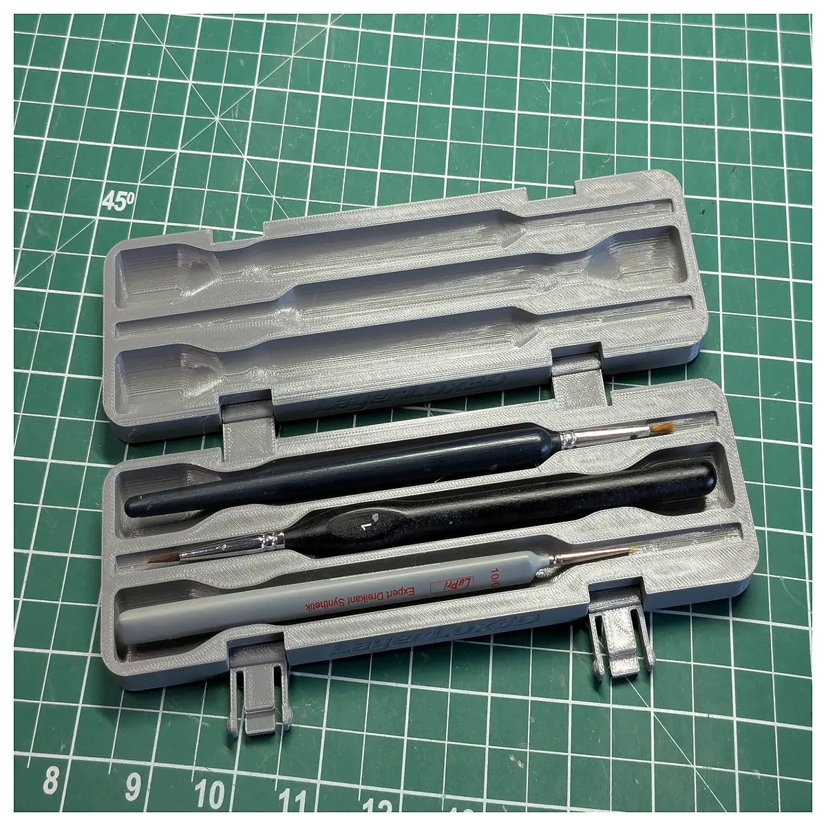 Printer Brush Organizer Cleaning Brush Holder for Printer Printer Accessories Brush Storage Box Printer Maintenance