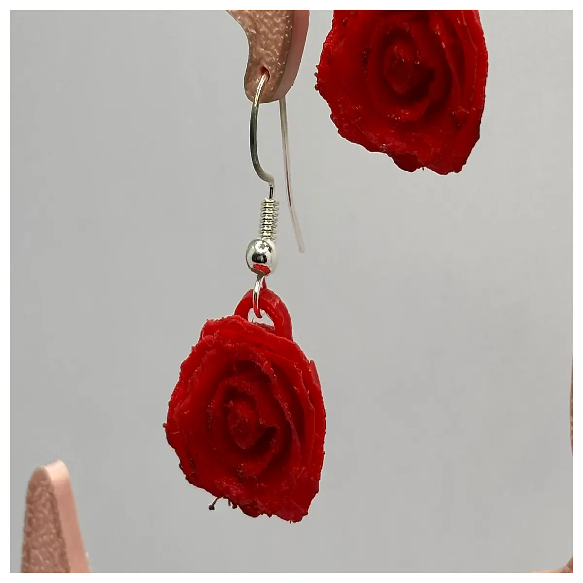 Rose Earrings Women s Fashion Jewelry Romantic Love Gift Elegant Accessories Party Decoration