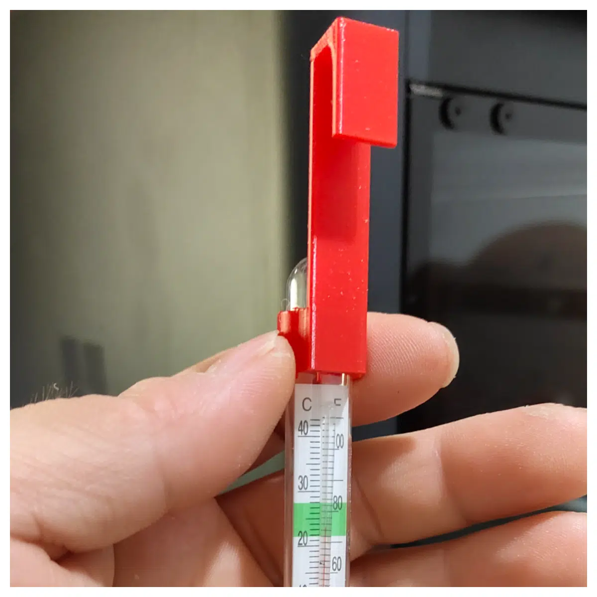 Thermometer Holder 11mm Diameter Lab Mounting Bracket Equipment Support Precise Measurement Stand Research Use Holder