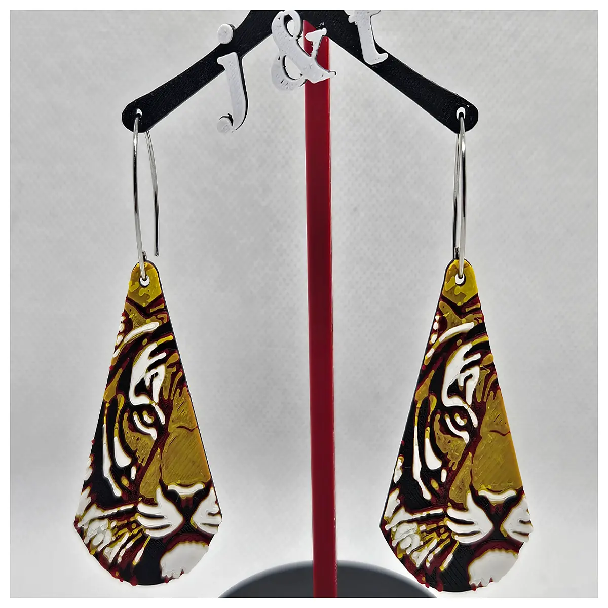 Tiger Pattern Earrings Women s Decorative Earrings Her Elegant Accessories Fashion Earrings Trendy Design