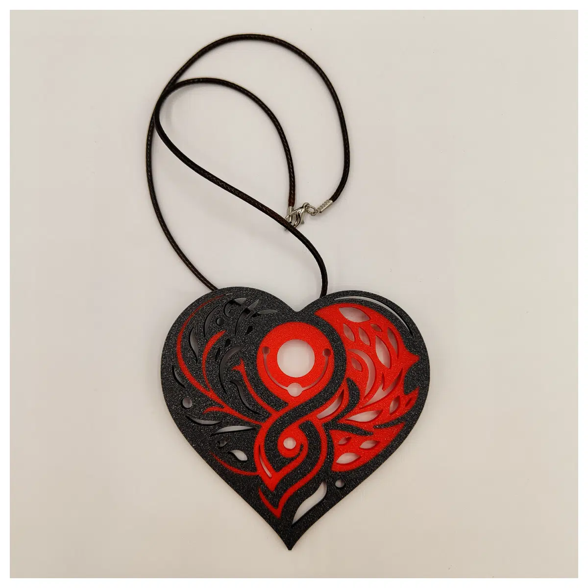 Pendant Necklace Romantic Gift Women s Chain Anniversary Jewelry Accessory Set