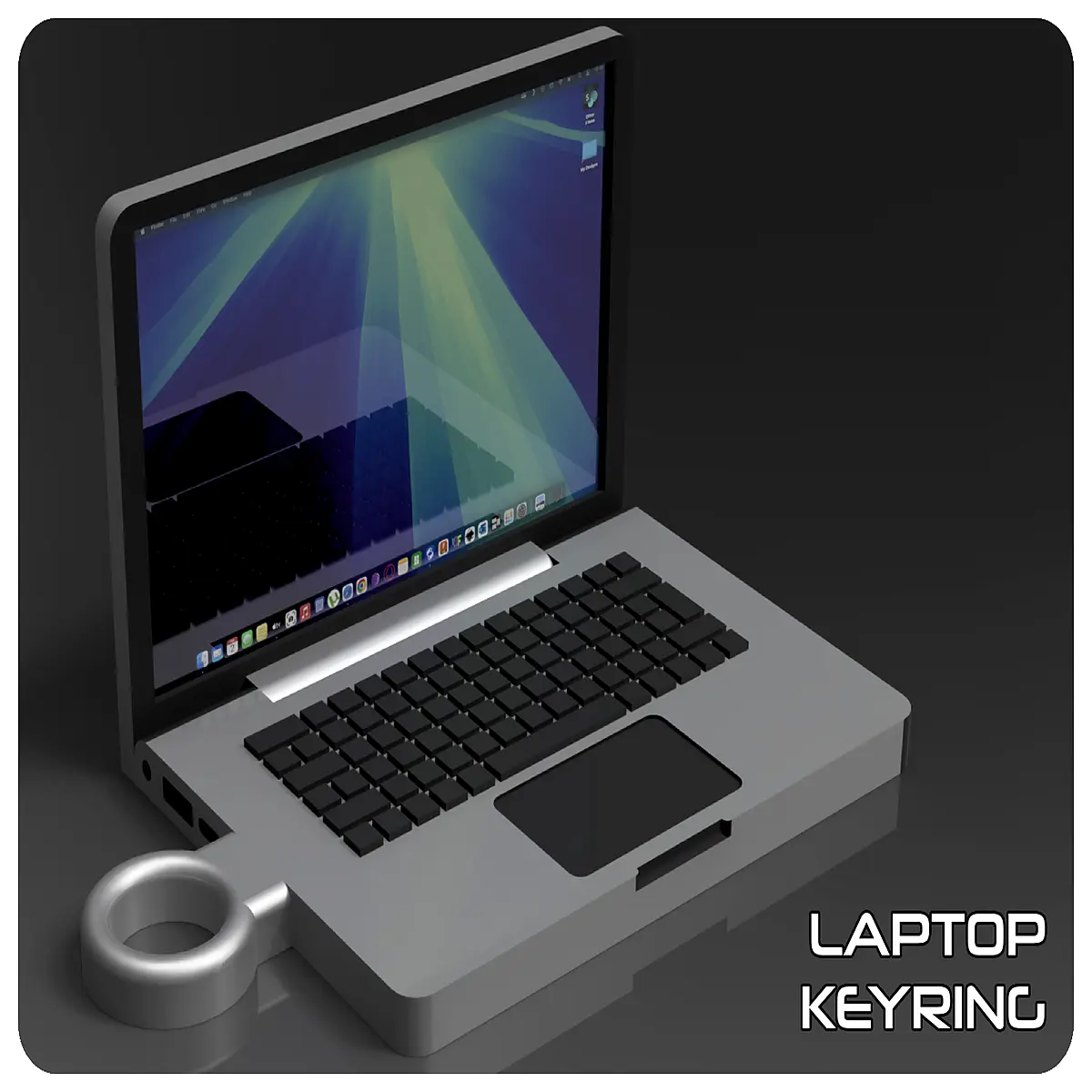 Laptop Decoration Keychain Computer Accessories PC Parts Laptop Novelties Computer Personalization