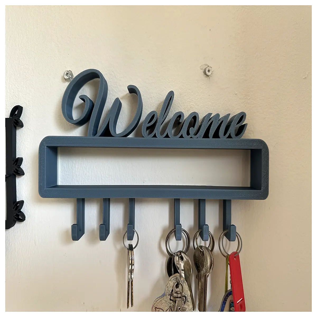cute adhesive hooks for keys wall organizer home entryway storage no drill sticky hanger