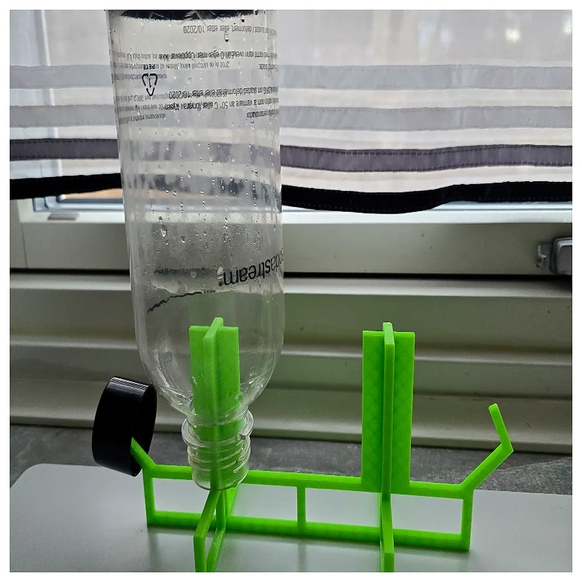 soda bottle rack holder organizer for kitchen counter fridge storage