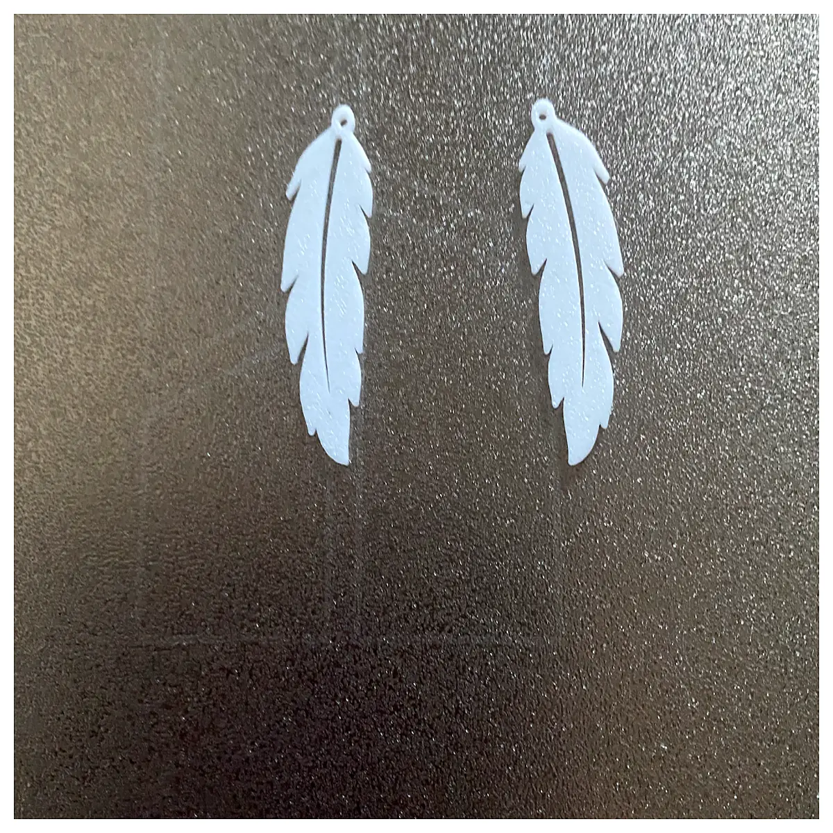 Feather Earrings Women s Style Lightweight Feather Earring Romantic Style Simple Design Party Gift Elegant Accessories