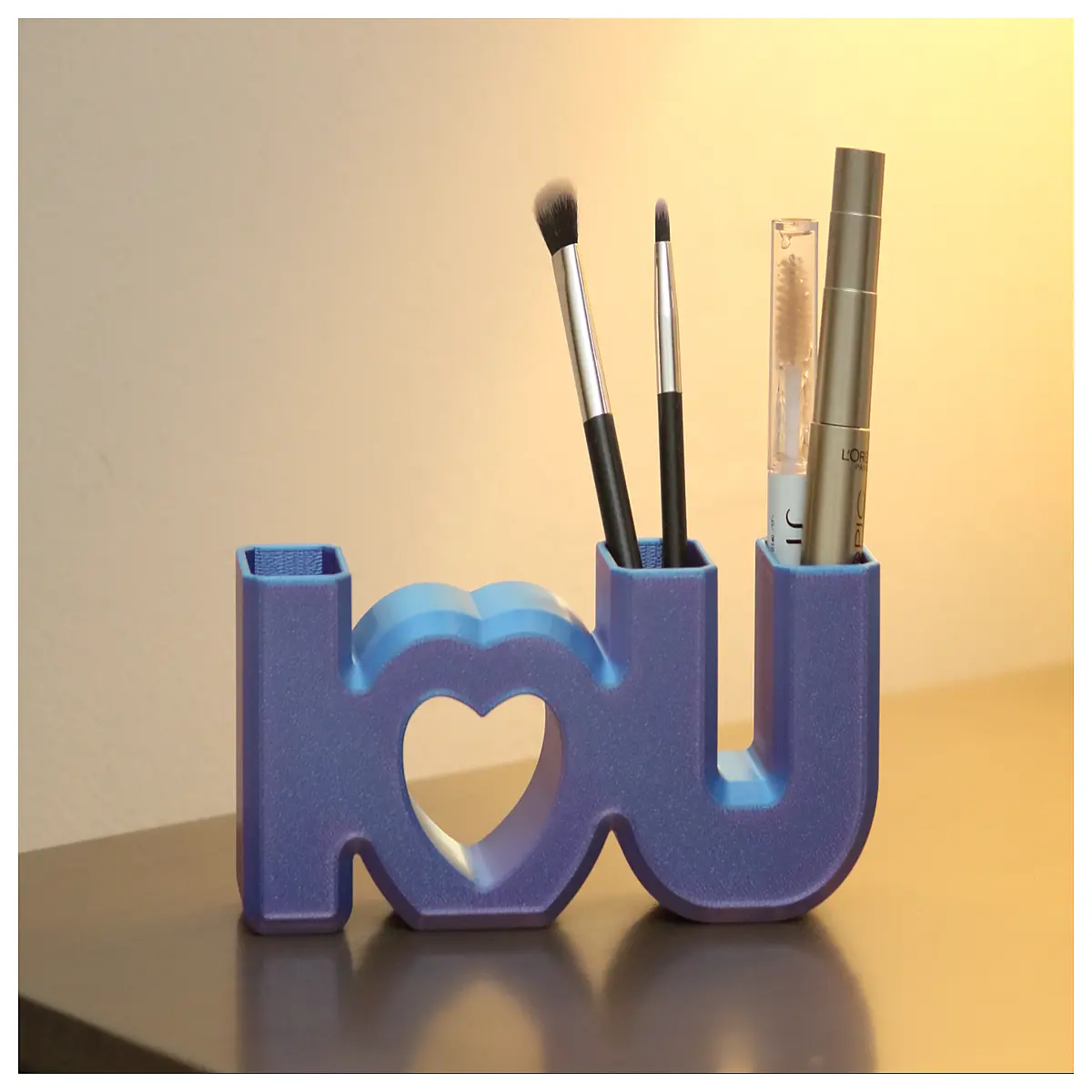 cute love jewelry organizer box for girls romantic gift storage case for rings earrings necklaces desktop cosmetic holder
