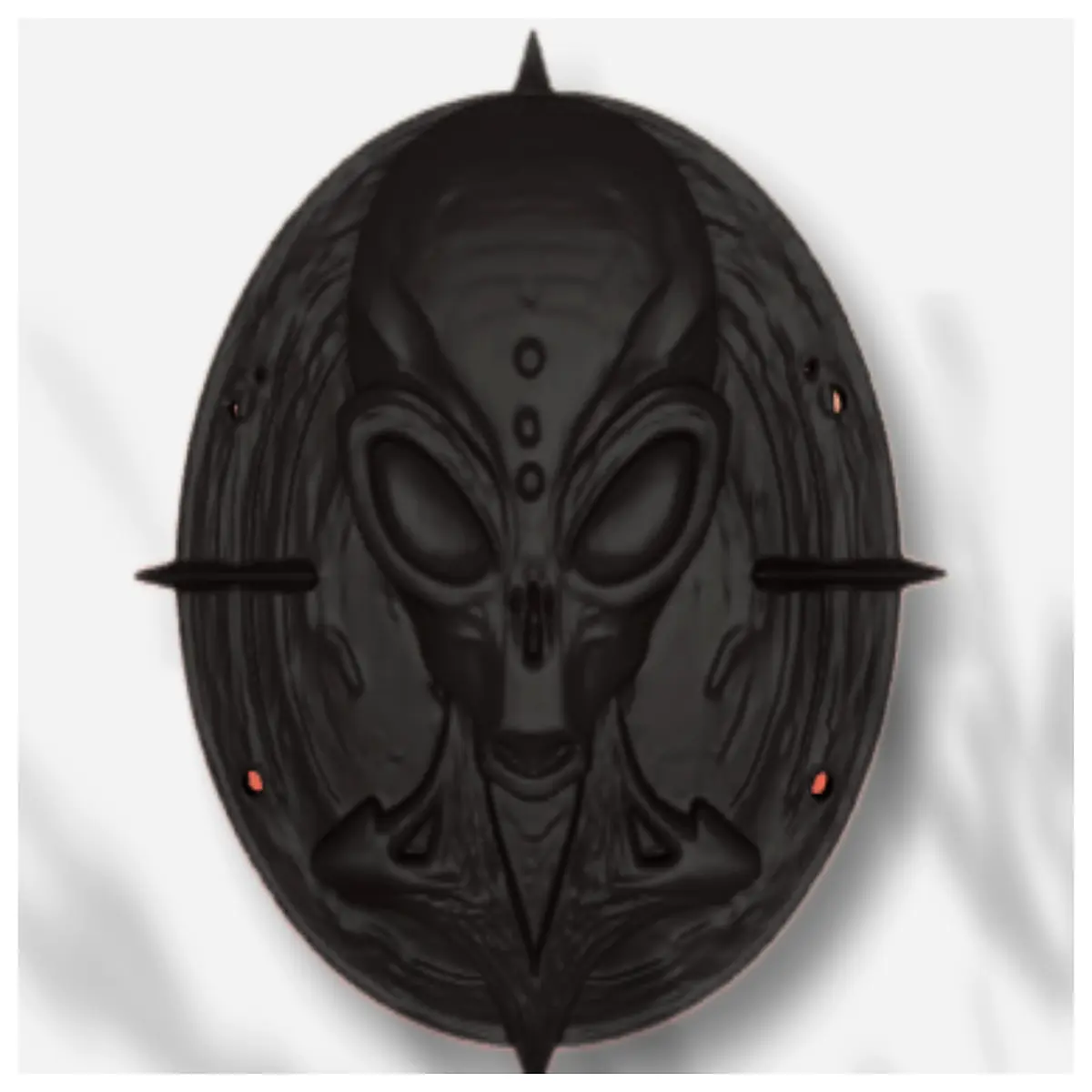 alien pin badge enamel metal lapel accessory cosplay costume party favor sci fi fans